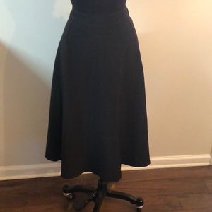 Rock Steady Black Swing Skirt